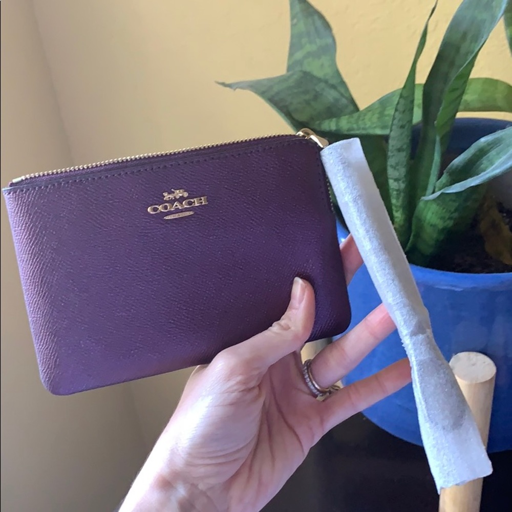 Coach small wristlet